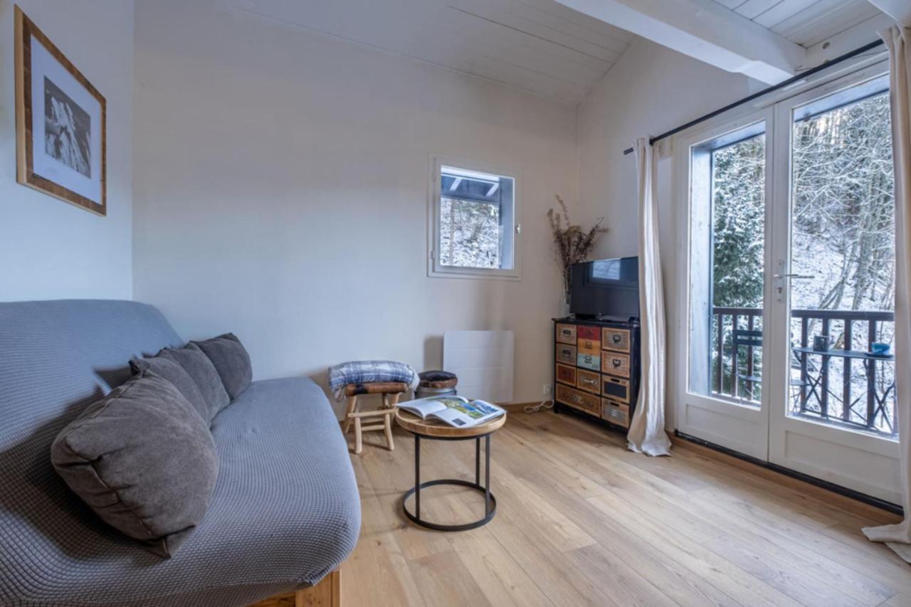 Apt With Nice View Near The Center Of Chamonix Exterior photo